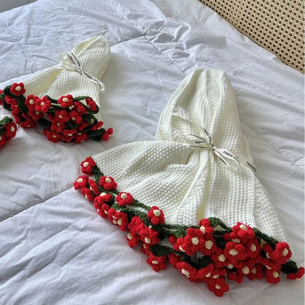 بطانية الزهور الناعمة