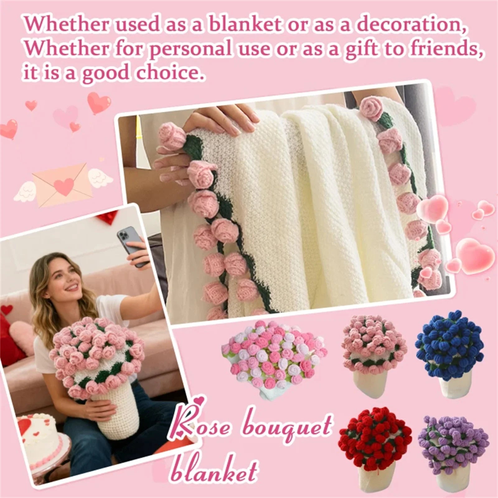 زهور وأحضان