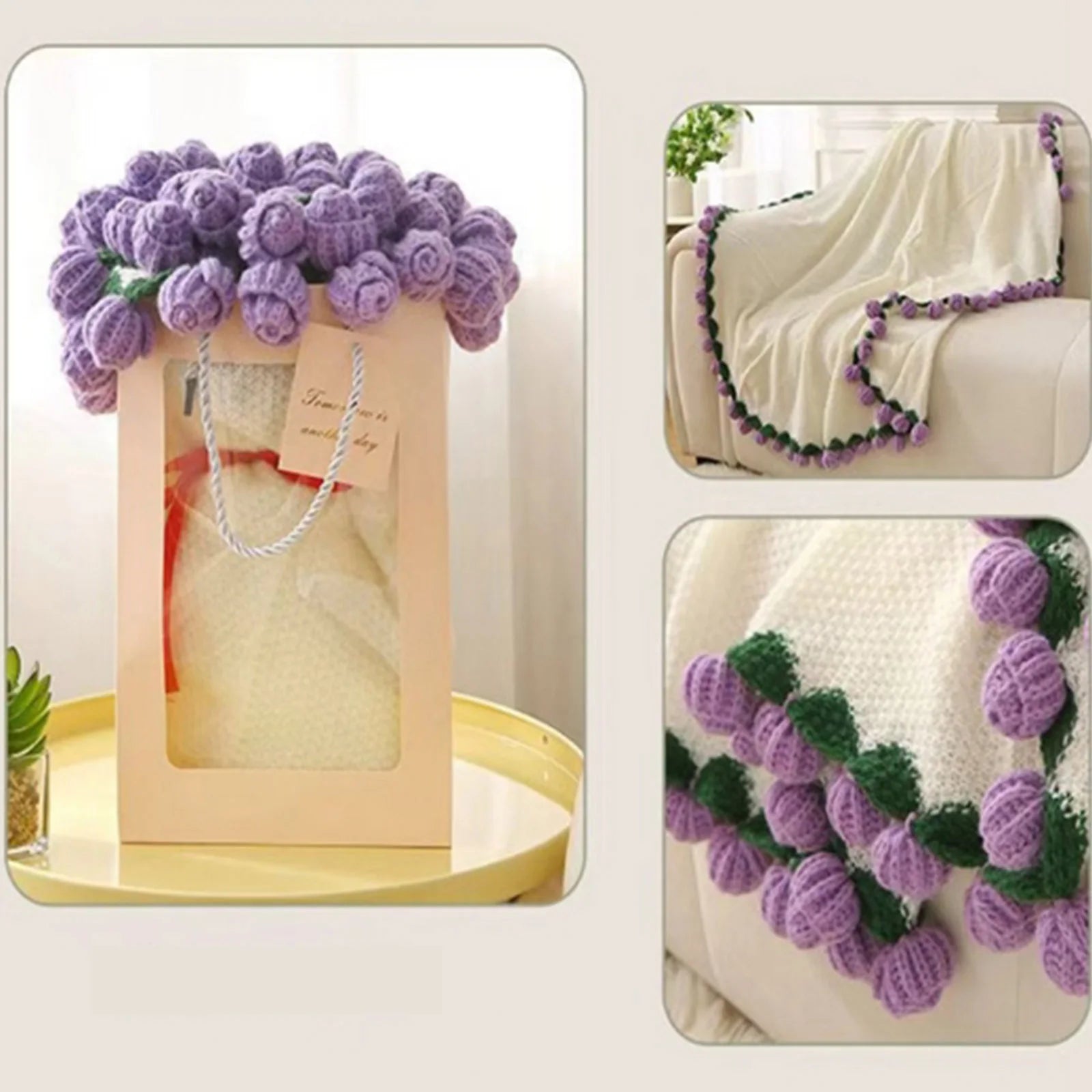 زهور وأحضان