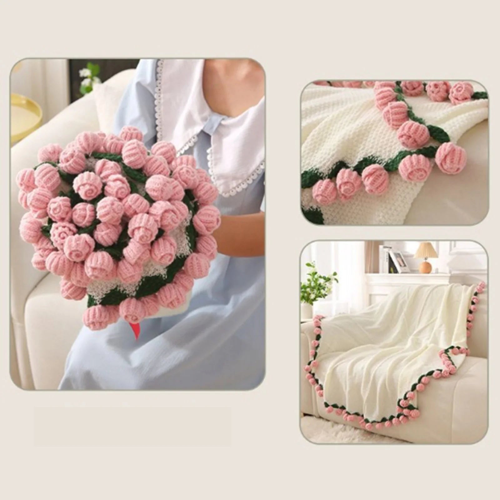 زهور وأحضان