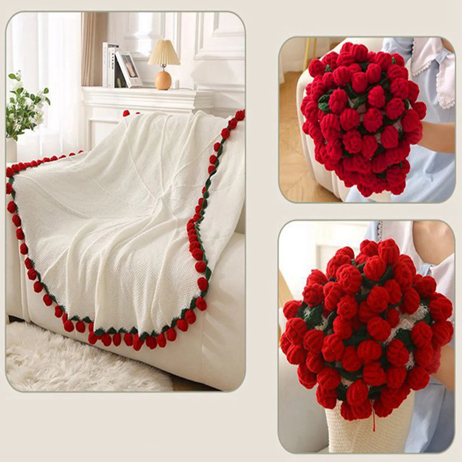 زهور وأحضان